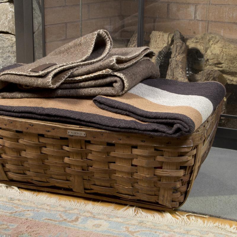 Linen Throw — Natural Oatmeal